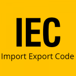 Import Export Code Reistration